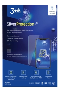 3MK Fólie na mobil, antimikrobiální SilverProtection+, na míru