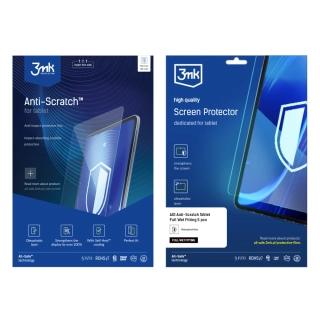 Ochranná fólie na tablet 3mk Anti-Scratch - výroba na míru pro všechny modely